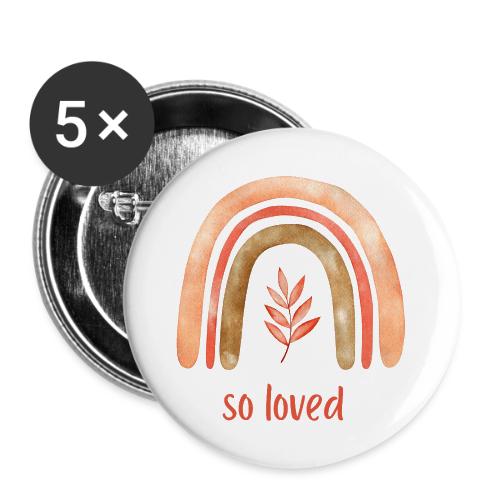 So loved - Buttons large 2.2'' (5-pack)