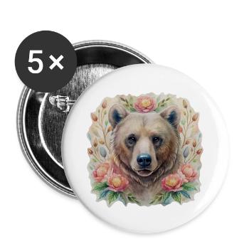 Thorn the Blooming Guardian - Buttons large 2.2'' (5-pack) - white