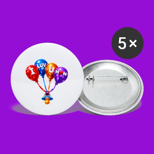 Balloon Love❤️ - Buttons large 2.2'' (5-pack)