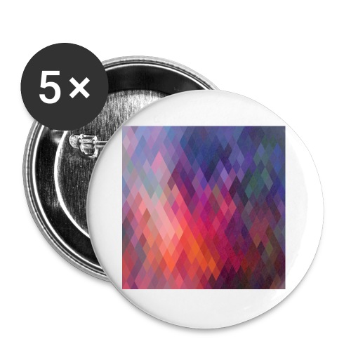 pattern of geometric shapes z15nM6qu L - Buttons large 2.2'' (5-pack)