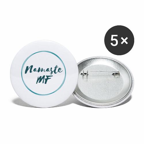 Namaste MF - Buttons large 2.2'' (5-pack)