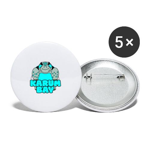Karum+Bay logo - Buttons large 2.2'' (5-pack)