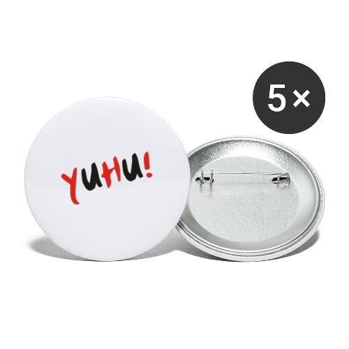 Yuhu! The design for young and smart generation - Buttons large 2.2'' (5-pack)