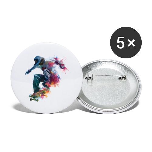 Skateboarding: Ride the Colors - Buttons large 2.2'' (5-pack)
