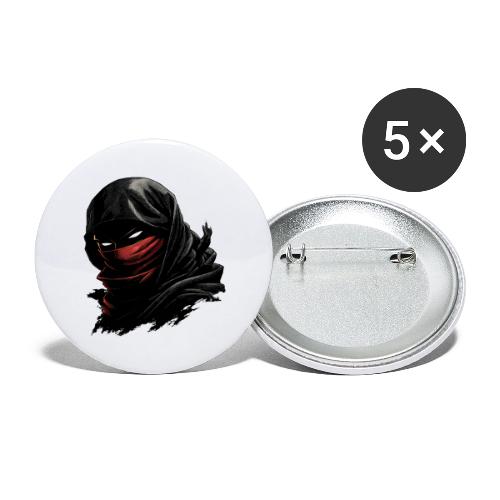 Shadowflame Ninja - Buttons large 2.2'' (5-pack)