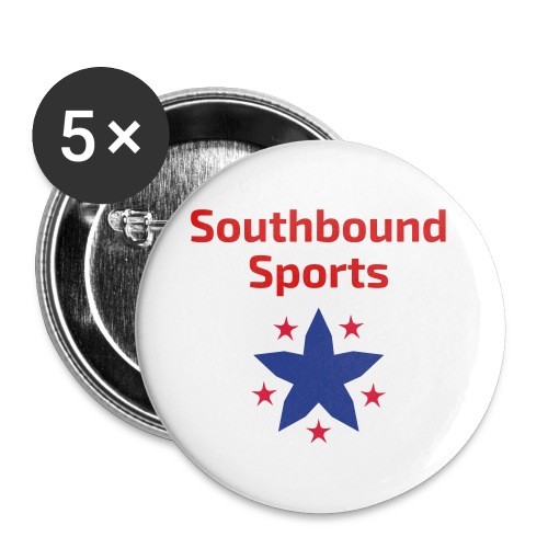 Southbound Sports Stars Logo - Buttons large 2.2'' (5-pack)
