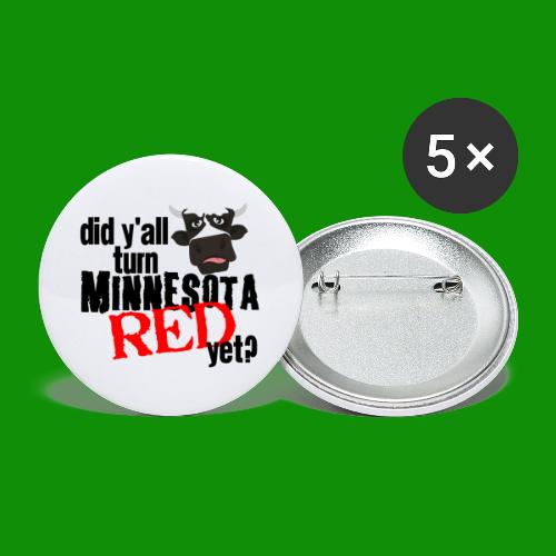 Turn Minnesota Red - Buttons large 2.2'' (5-pack)