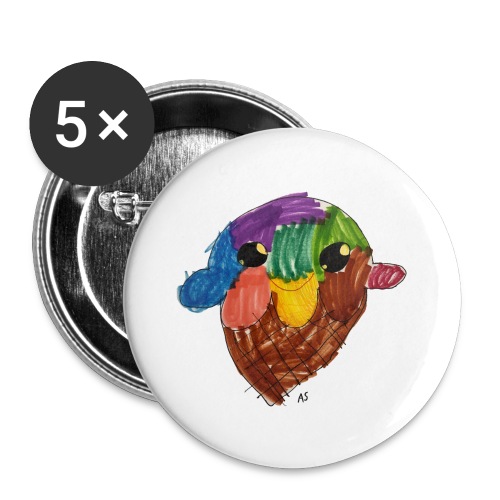 Ice cream cone. - Buttons large 2.2'' (5-pack)