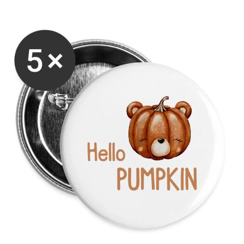 Hello Pumpkin - Buttons large 2.2'' (5-pack)