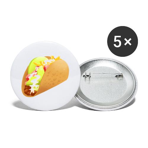Taco - Buttons large 2.2'' (5-pack)