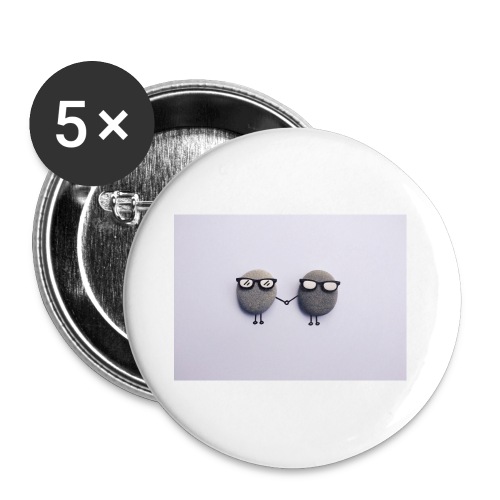royaltyfree - Buttons large 2.2'' (5-pack)