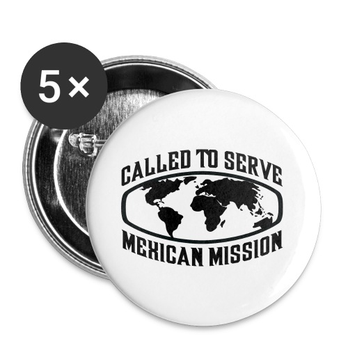 Mexican Mission - LDS Mission CTSW - Buttons large 2.2'' (5-pack)