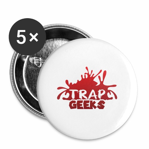 TRAPGEEKS - Buttons large 2.2'' (5-pack)