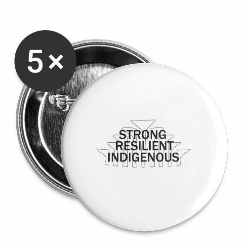 strong resil - Buttons large 2.2'' (5-pack)
