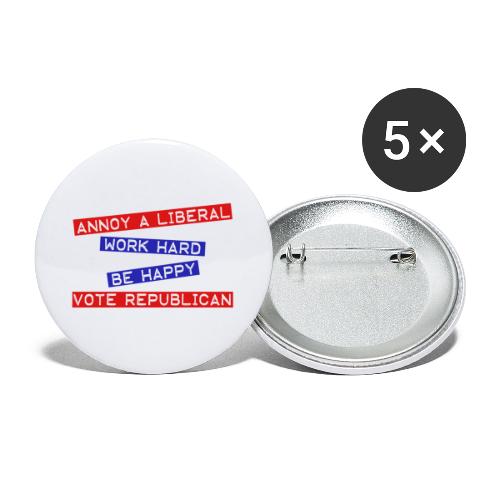 ANNOY A LIBERAL - Buttons large 2.2'' (5-pack)