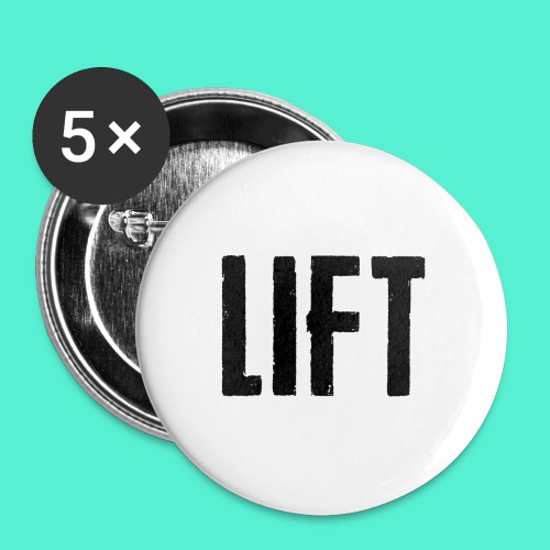 LIFT - Buttons large 2.2'' (5-pack)