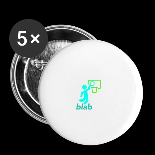 blab - Buttons large 2.2'' (5-pack)
