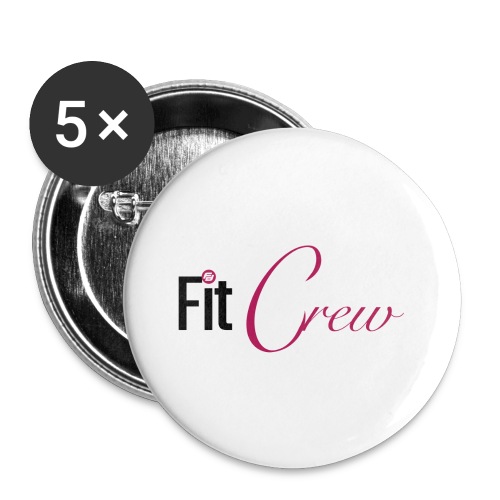 Fit Crew - Buttons large 2.2'' (5-pack)