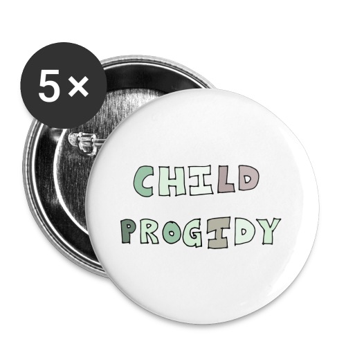 Child progidy - Buttons large 2.2'' (5-pack)