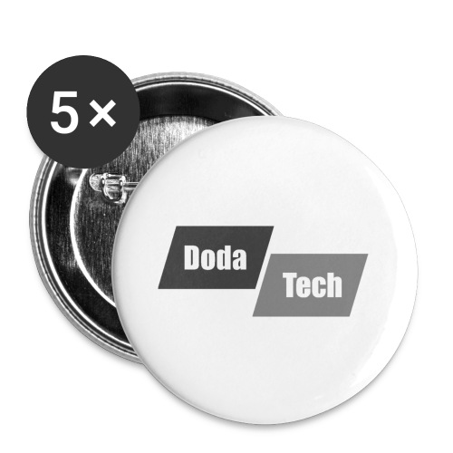 DodaTech Logo - Buttons large 2.2'' (5-pack)