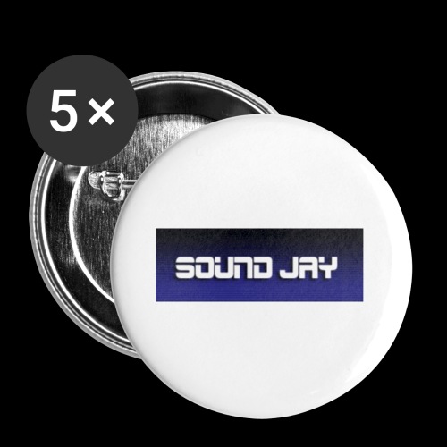 sound jay merch - Buttons large 2.2'' (5-pack)