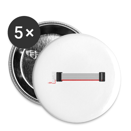 Red Stripe Down! #TTNM - Buttons large 2.2'' (5-pack)