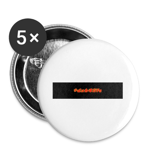 Dab4life - Buttons large 2.2'' (5-pack)
