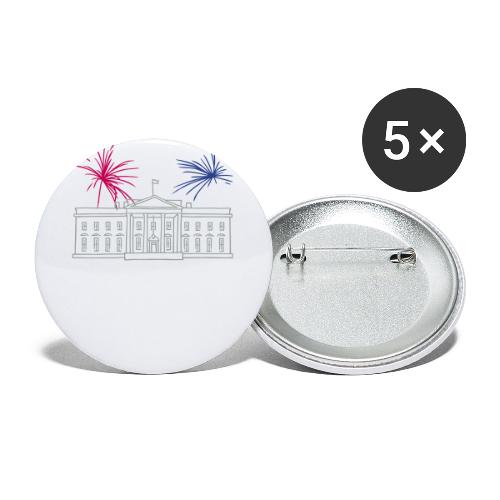 The White House - Buttons large 2.2'' (5-pack)