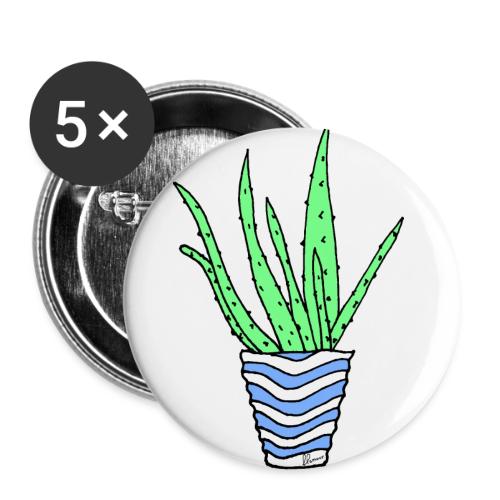 Aloe - Buttons large 2.2'' (5-pack)