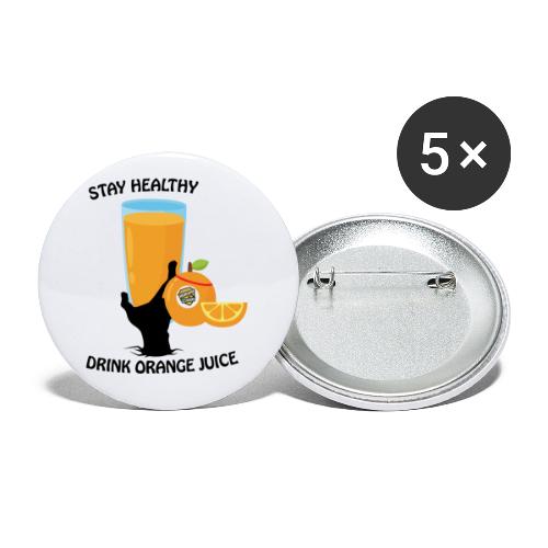 OJ - Buttons large 2.2'' (5-pack)