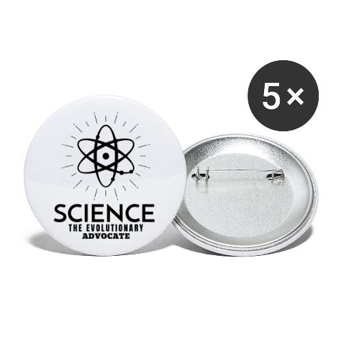 Science The Evolutionary Advocate - Buttons large 2.2'' (5-pack)