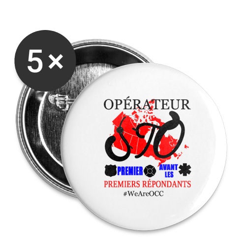Operateur STO - Buttons large 2.2'' (5-pack)