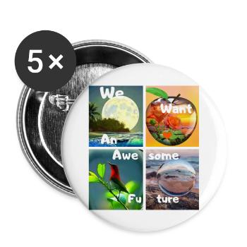 1660601616065 - Buttons large 2.2'' (5-pack) - white