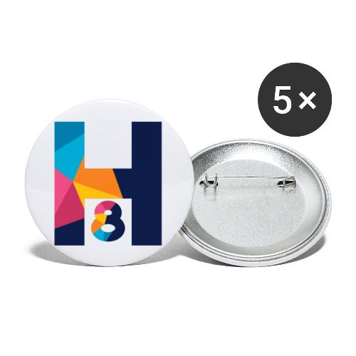 Hilllary 8ight multiple colors design - Buttons large 2.2'' (5-pack)