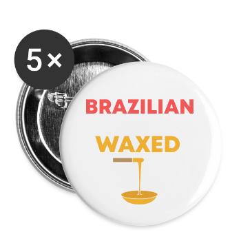 Waxing Specialist Funny - Buttons large 2.2'' (5-pack) - white