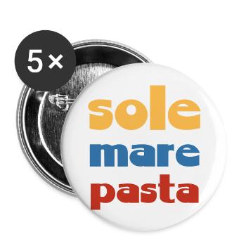 Sole Mare Pasta Sun Sea Pasta - Buttons large 2.2'' (5-pack) - white