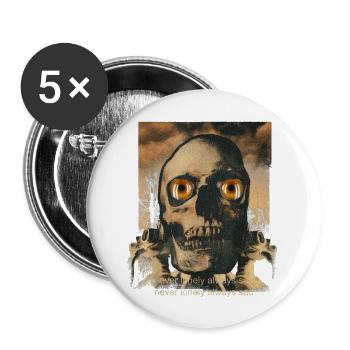 Weirdcore Aesthetic Clothes Dreamcore Graphic - Buttons large 2.2'' (5-pack) - white