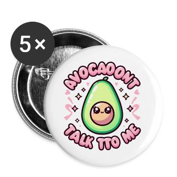 Join Pepe on a wild adventure as he discovers the - Buttons large 2.2'' (5-pack) - white