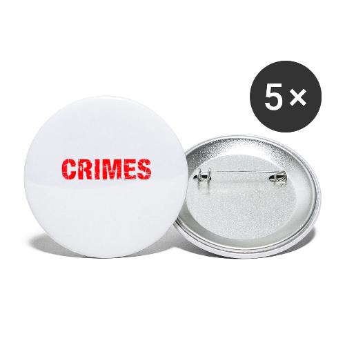 Id Commit Crimes for This Dog Funny Tee - Buttons large 2.2'' (5-pack)