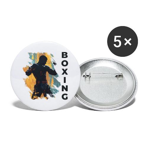 Boxing Fuel - Buttons large 2.2'' (5-pack)