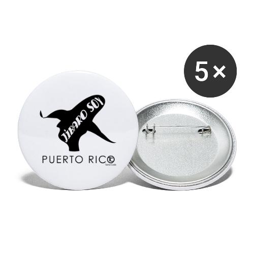 Jibaro Soy PR - Buttons large 2.2'' (5-pack)