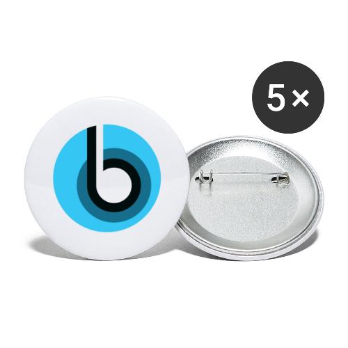 Bodega B Logo - Buttons large 2.2'' (5-pack)