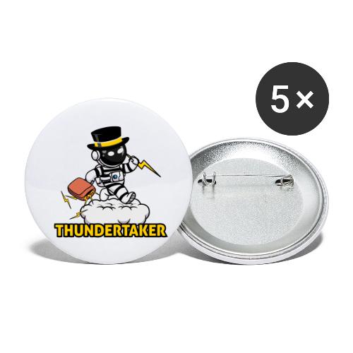 Thundertaker - Buttons large 2.2'' (5-pack)