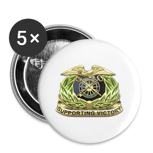 Quartermaster Corps Regimental Insignia - Buttons large 2.2'' (5-pack)