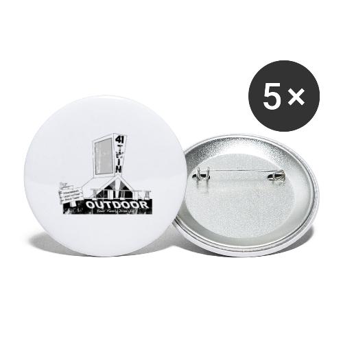 41 Twin Outdoor - Buttons large 2.2'' (5-pack)