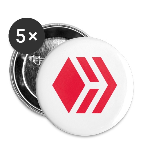 Hive logo - Buttons large 2.2'' (5-pack)