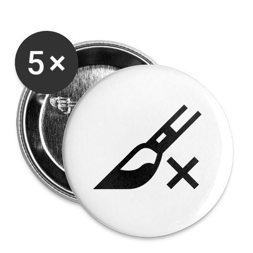 brush tool - Buttons large 2.2'' (5-pack)