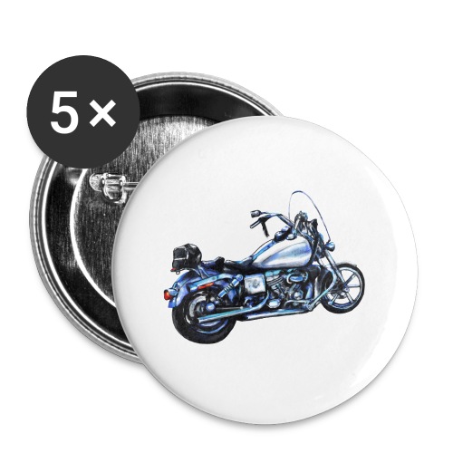 motorcycle 2 - Buttons large 2.2'' (5-pack)