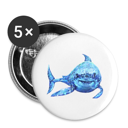 sharp shark - Buttons large 2.2'' (5-pack)