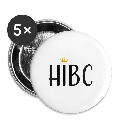 HIBC Bellydance Competition - Buttons large 2.2'' (5-pack)